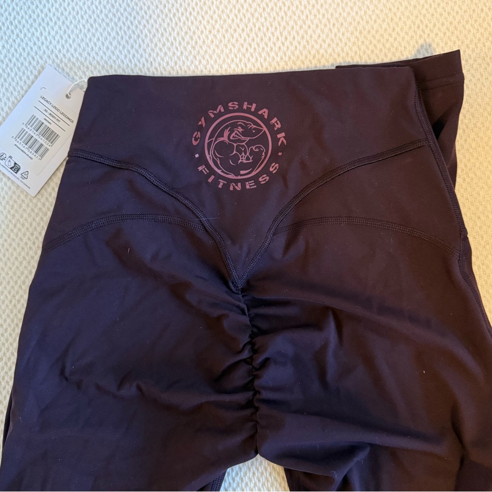 Gymshark Legacy Regular Leggings - Plum Brown
